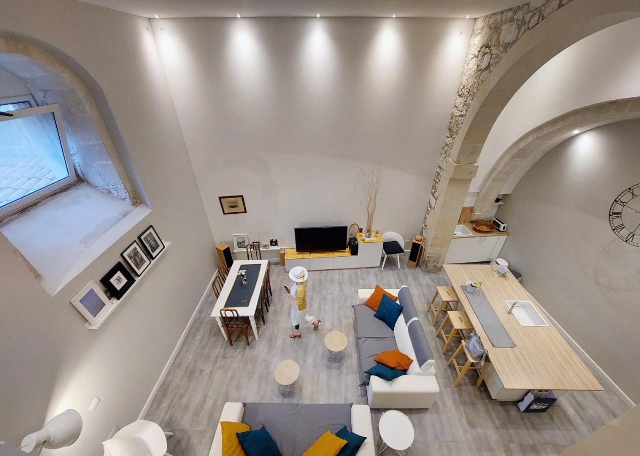 Double Loft Lägenhet Syrakusa Exteriör bild