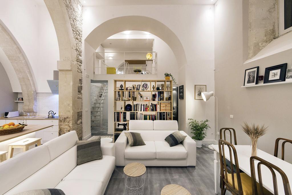 Double Loft Lägenhet Syrakusa Exteriör bild